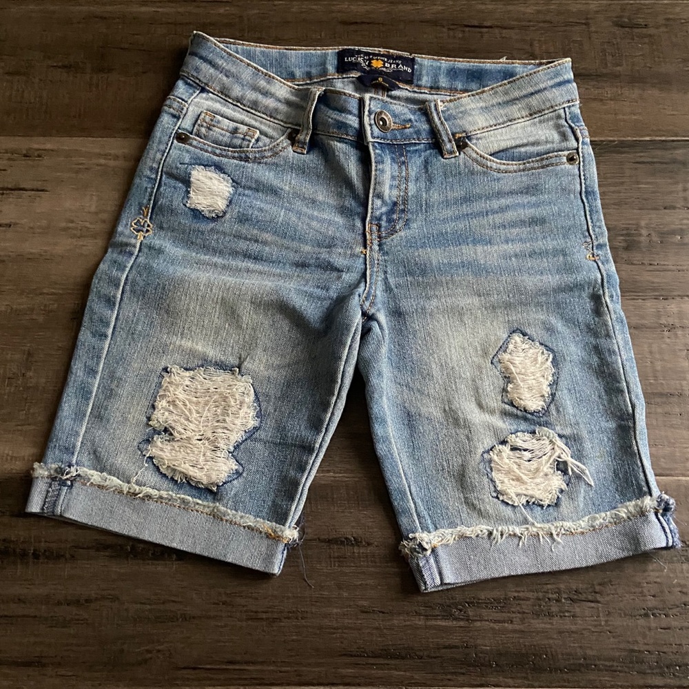 Lucky Brand Ripped Jeans
